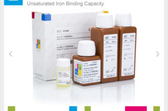 U.I.B.C. Unsaturated Iron Binding Capacity 2 x 125 mL