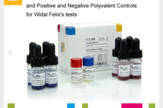 Positive Polyvalent Controls for Widal Felix’s tests 1 x 1 mL