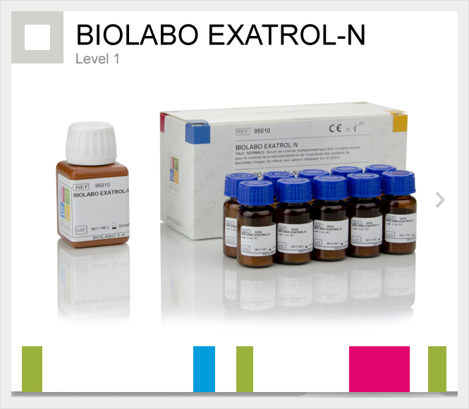 BIOLABO EXATROL-N Level 1 10 x 5 mL