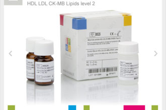 Control serum HDL LDL CK-MB Lipids Level 2 2 x 2 mL